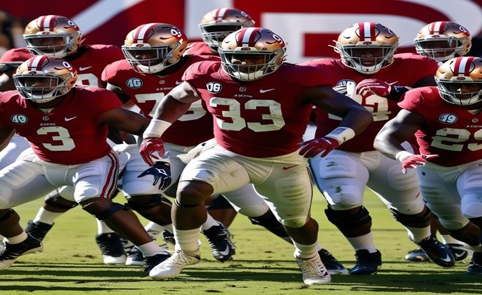 alabama players on the 49ers